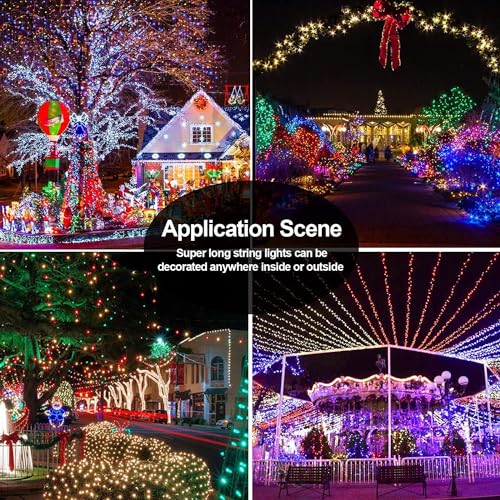 Image of HashWOW 21 Mtr Multicolor LED Pixel String Light | 360 Decorative Copper Wire Fairy Lights for Diwali, Christmas, Wedding, Party & Home Decoration | Brightcolor LEDs | (Pack of 1)