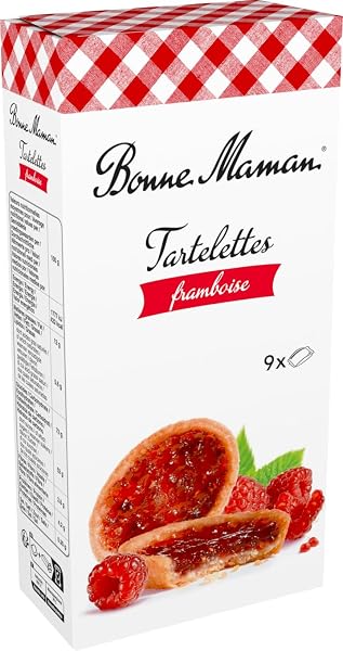 BONNE MAMAN Tartelettes Framboise 135 g,(1 Unité) - 1