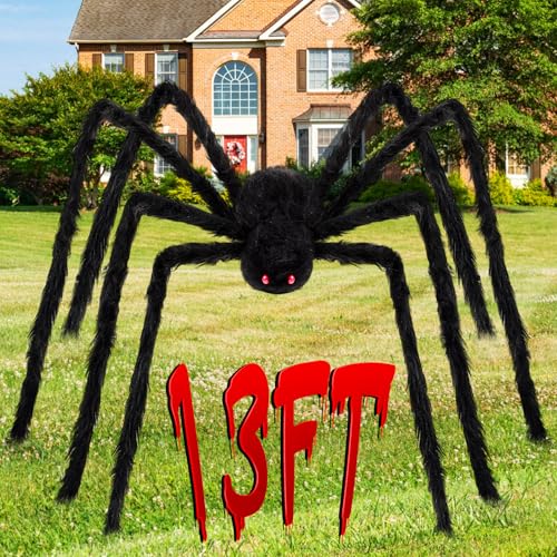Wettarn 1 Pack 13 ft Giant Spider 2025 Upgrade Scary