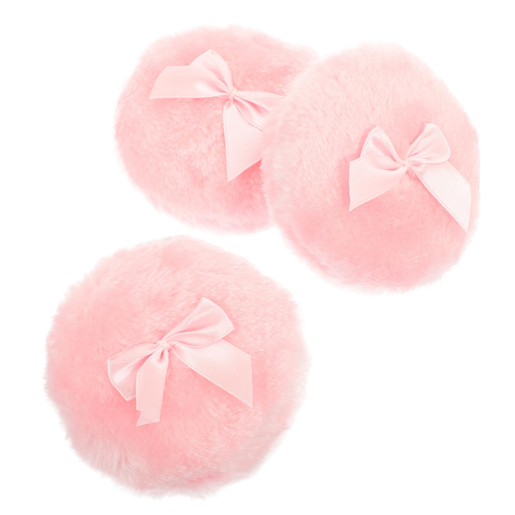 SHERCHPRY 3Pcs Soft Powder Dry Powder Puff for Household Use for Talc Powder Application for Travel and Daily Use