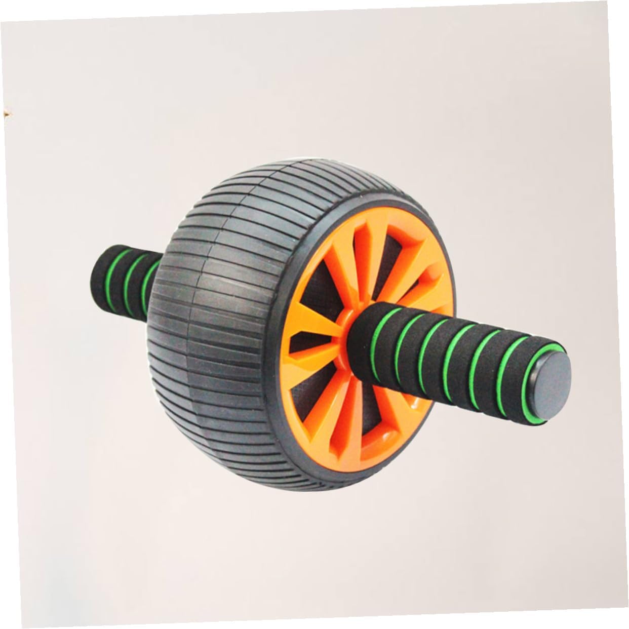 Abdominal Exercise Roller Non-skid Core Ab Wheel Trainer Silent Fitness Device for Home Workout and Muscle Training