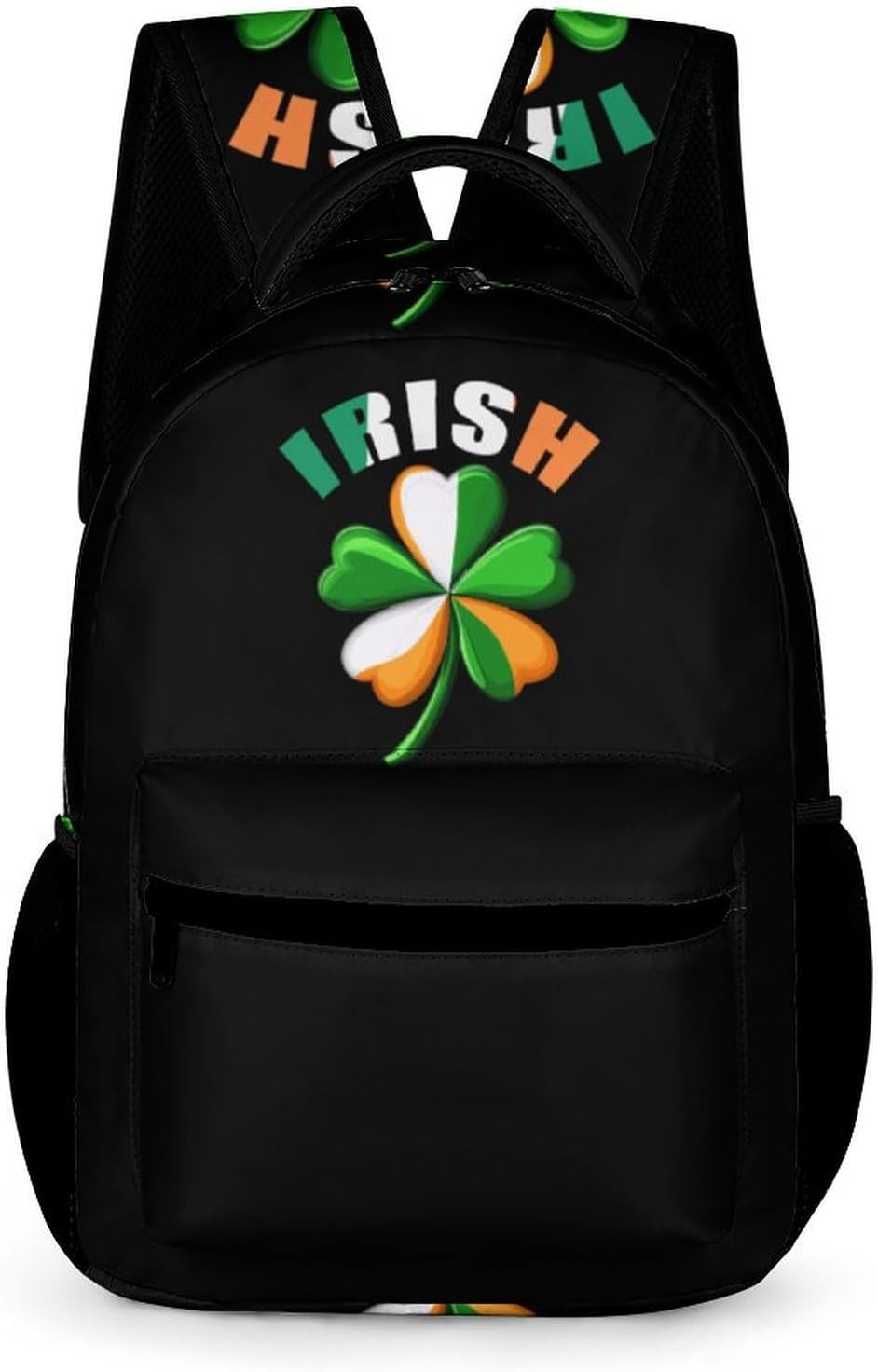 Irish Shamrock St Patricks Day Laptop Backpack Lightweight Computer Bag Travel Daypack for Work Business