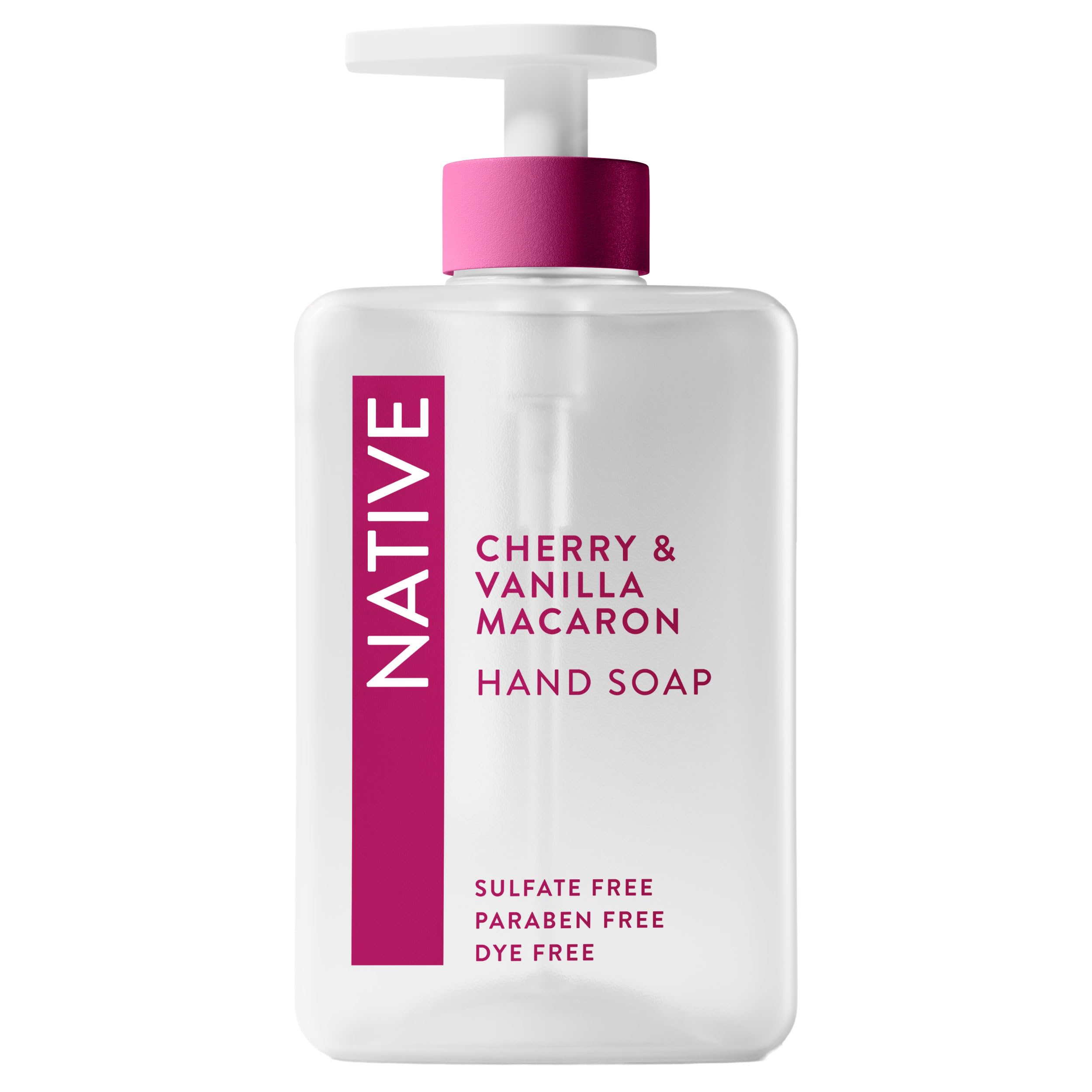 Amazon.com : Native Liquid Hand Soap, Cherry & Vanilla Macaron