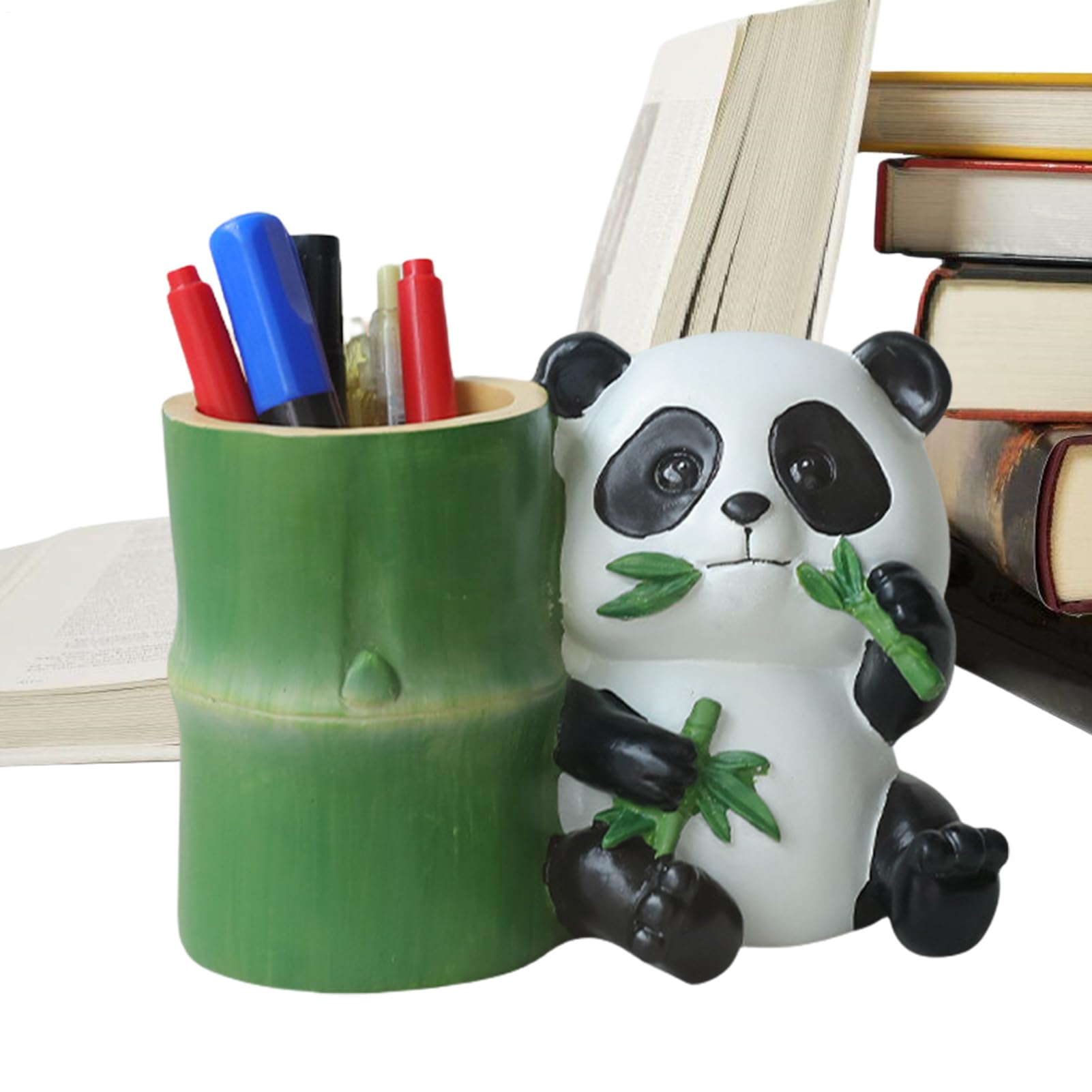 Fournitures d'organisation de bureau panda à compartiments ouverts
