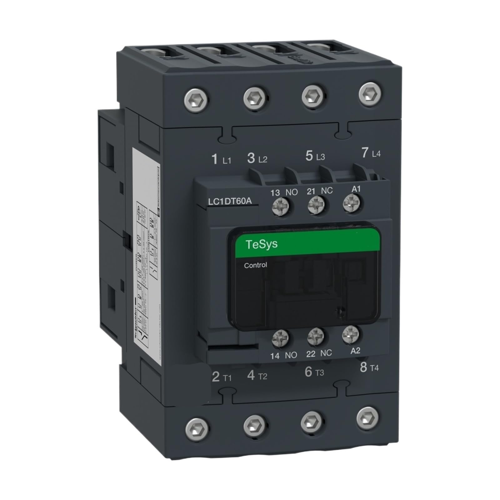 TPKMVGAP LC1DT60AE7 contactor - 4P(4 NO) - AC-1-60 A - 48 V AC 50/60 Hz coil