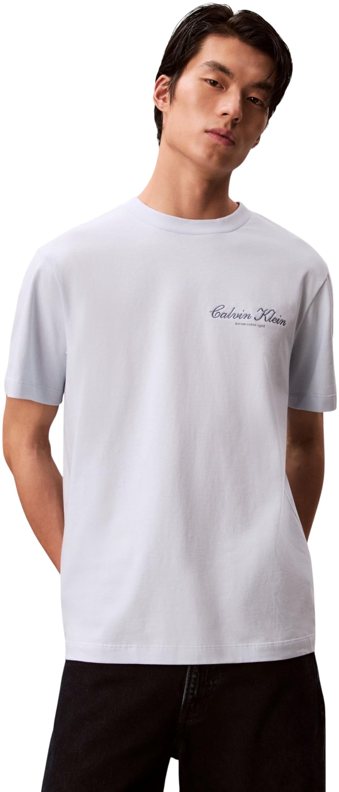 Calvin Klein T-Shirt Maniche Corte Blu