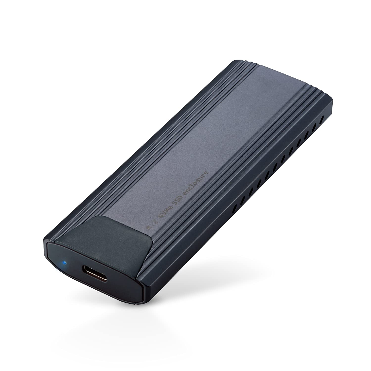 ロジテックM.2 NVMe SSDケース、USB3.2対応