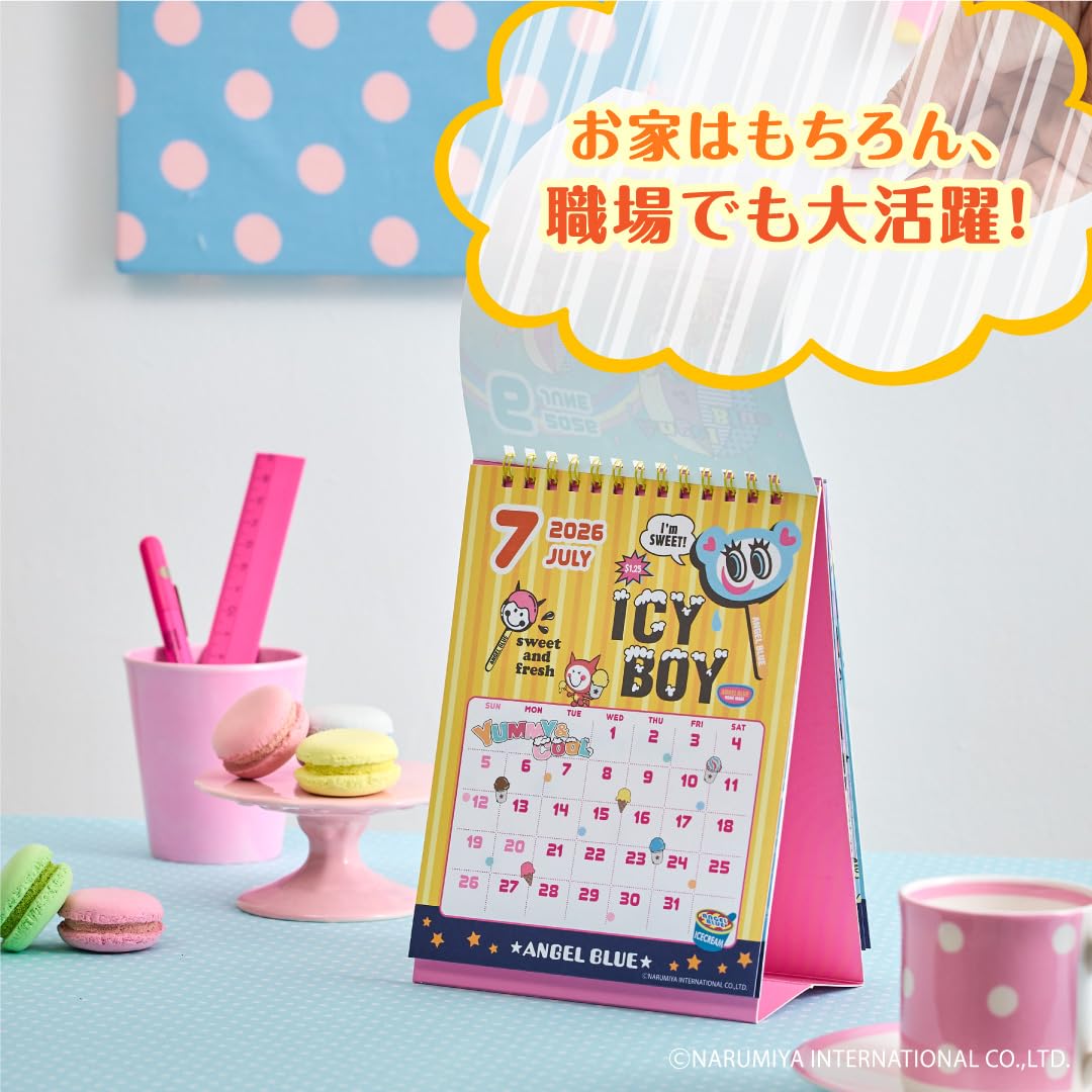 超レア✨ANGEL BLUE カレンダー型スタンド 2005年 超レア✨ANGEL BLUE カレンダー型スタンド 2005年 超レア✨ANGEL