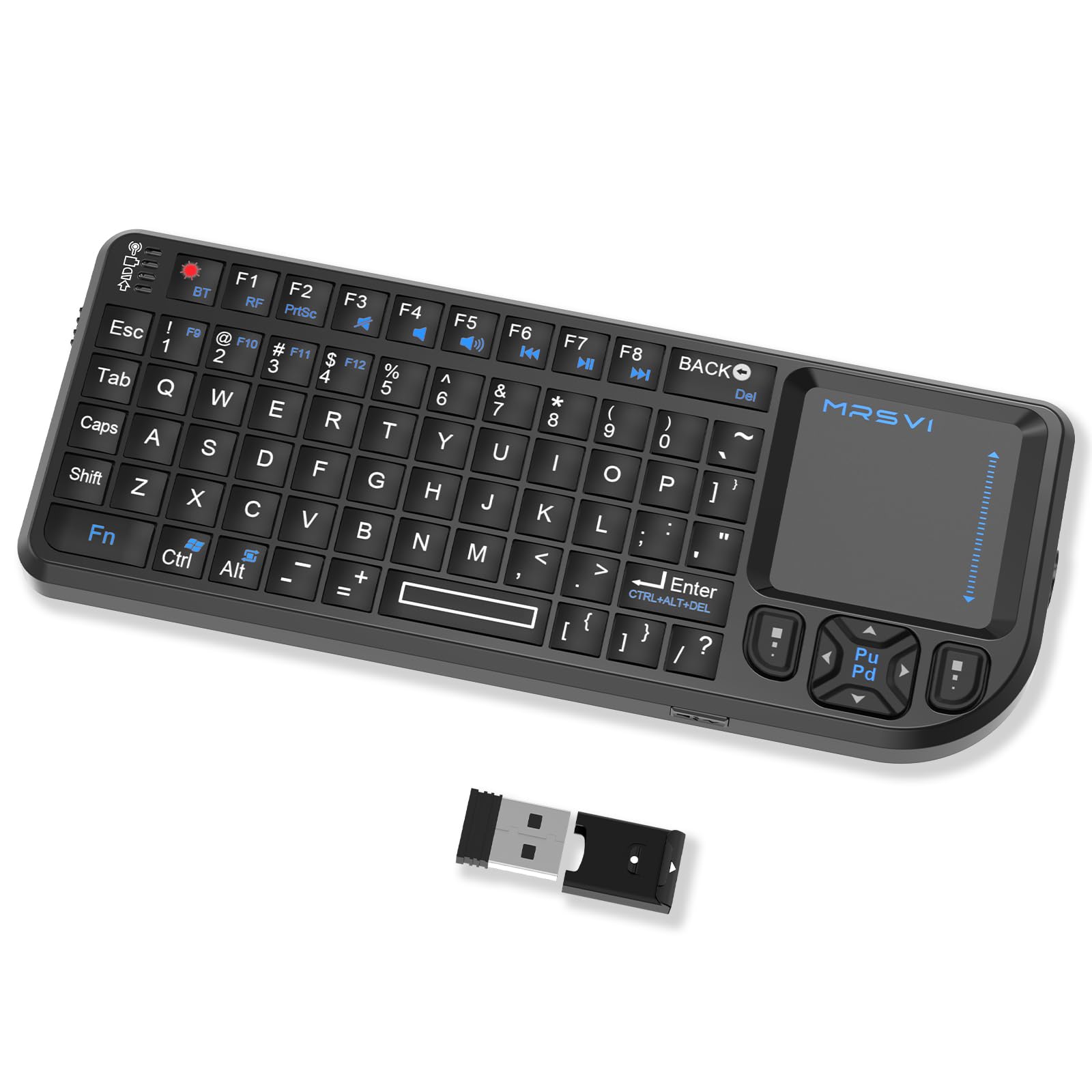 Photo 1 of MRSVI Mini Wireless Keyboard with Touchpad