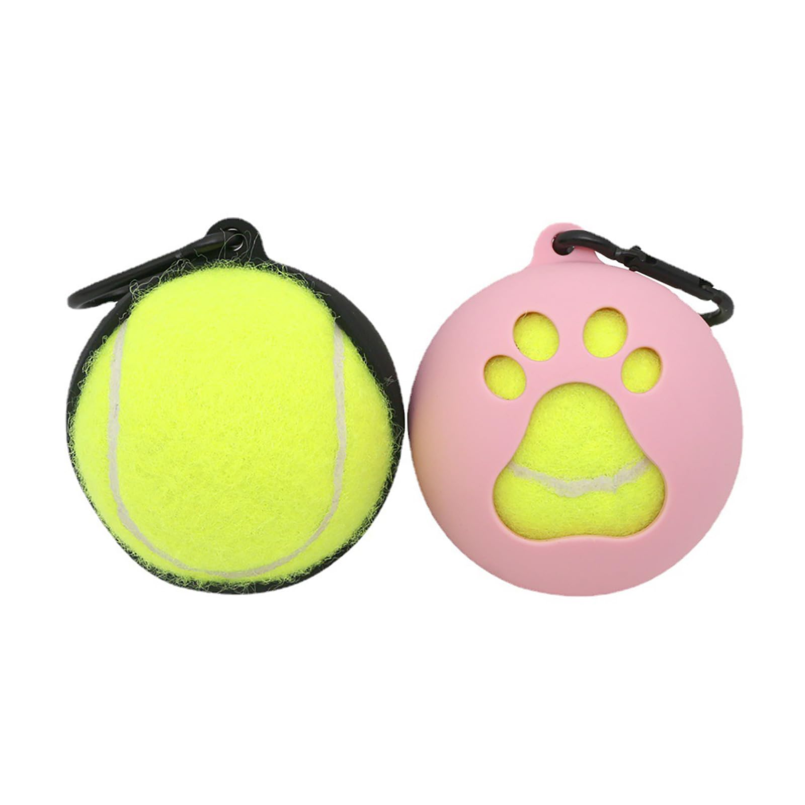 Pumpumlia Support De Balle De Tennis Portable Pratique Pour Animal Domestique Avec Mains Pour Laisse De Chien Pour Animaux Actifs Facile à Installer