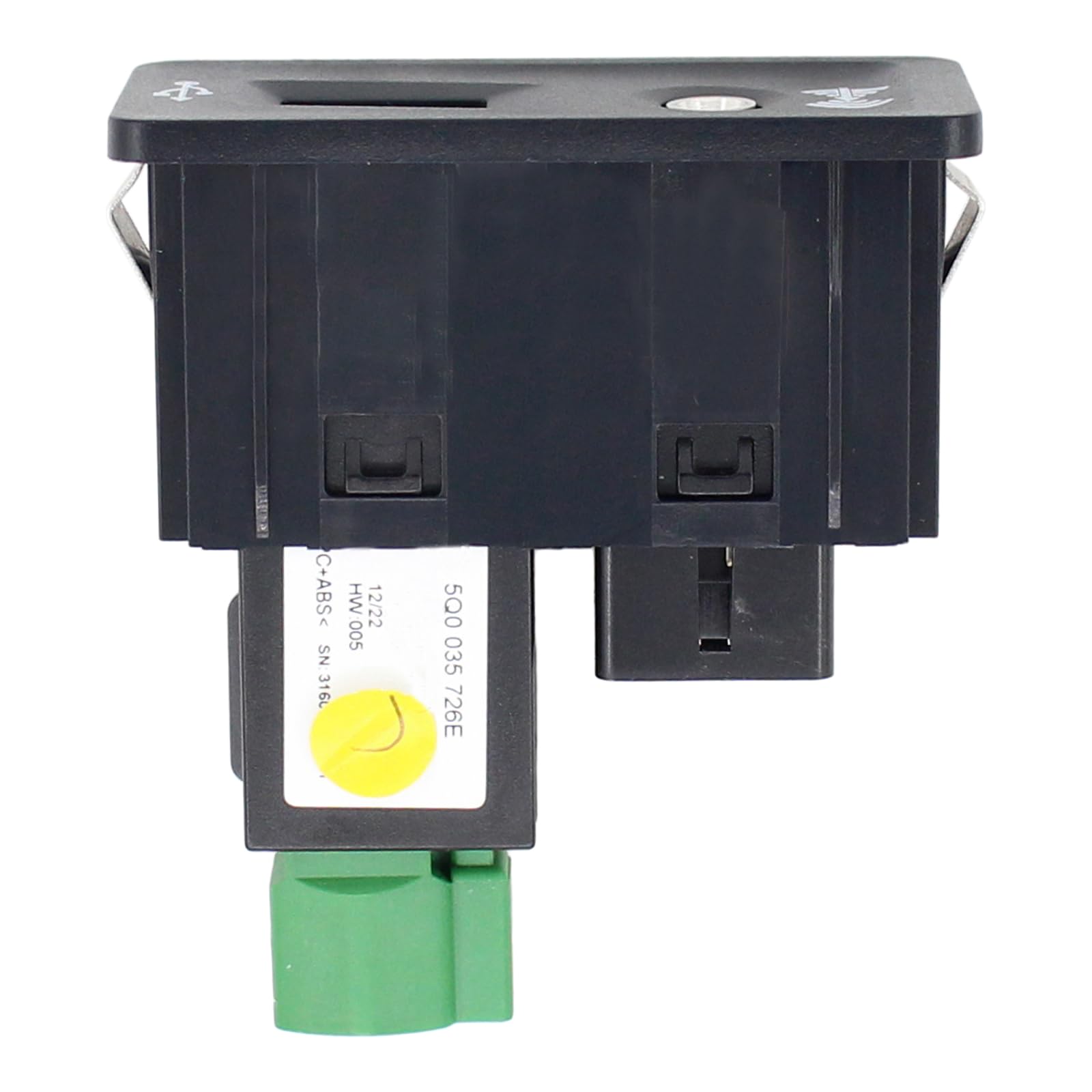 USB Aux-in Buchse USB Anschluss Stecker Aux In Adapter für Passat B8 Transporter T6 Golf 7 Golf VII Beetle 5C für Sharan 7N Caddy für Crafter für Jetta für Amarok Arteon Camper Alhambra Ibiza Leon 5F