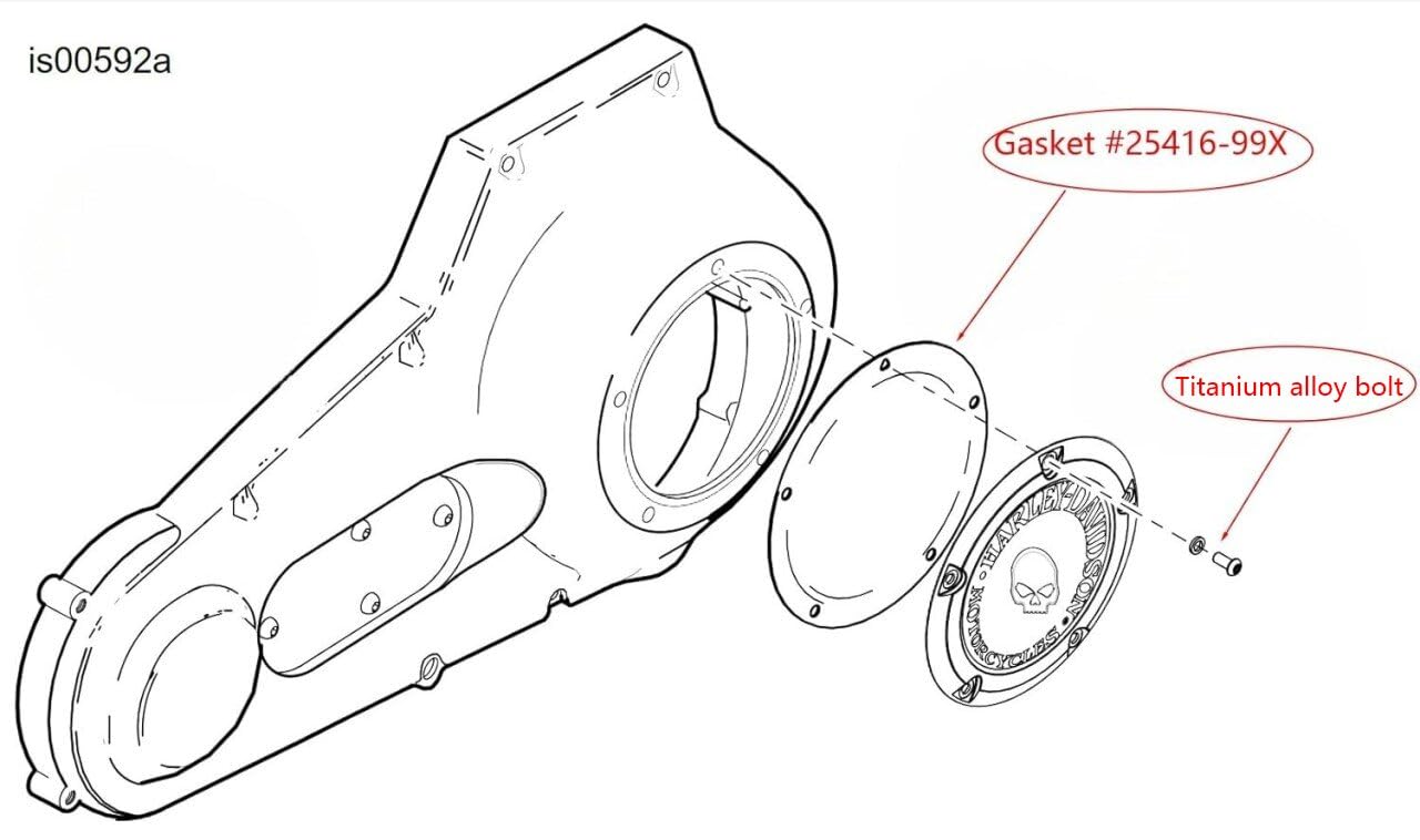 ハーレー ダービーカバー グレイトフルデッド レア 当時物 ツインカム　5穴 ハーレー ダービーカバー グレイトフルデッド レア 当時物 ツインカム