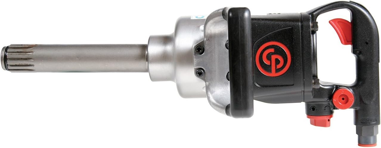 Chicago Pneumatic CP7775SP-6#5 Spline Super Duty Air Impact Wrench with 6-Inch Extended Anvil