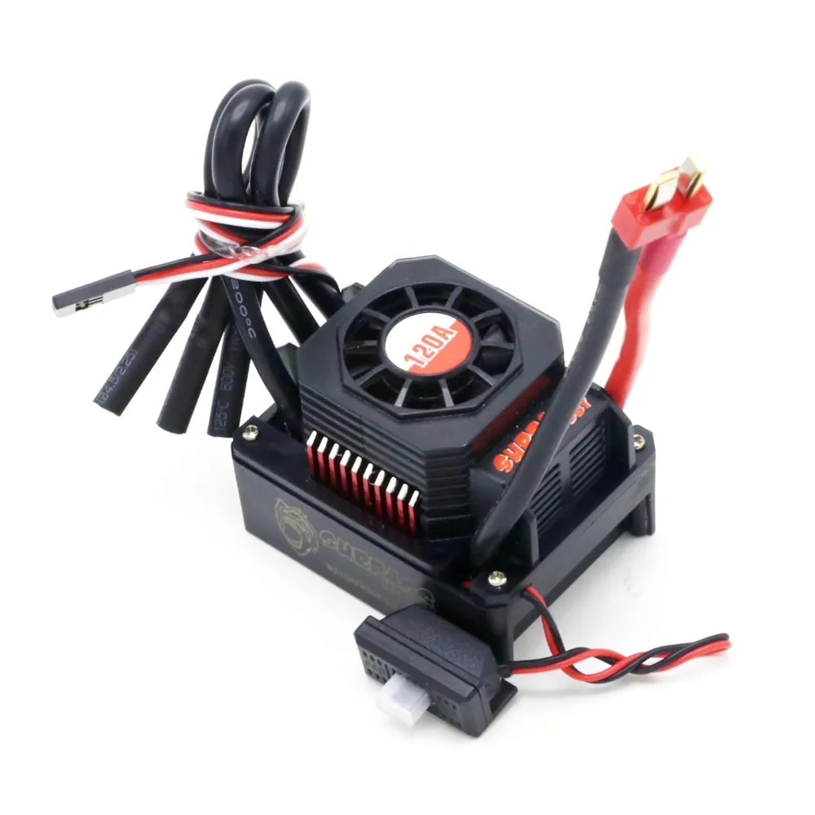 KK 3670 2650KV wodoodporny silnik bezszczotkowy + wodoodporny bezszczotkowy ESC + zestaw radiatora do 1/8 Drift Racing Car Buggy Off-Road RC Car