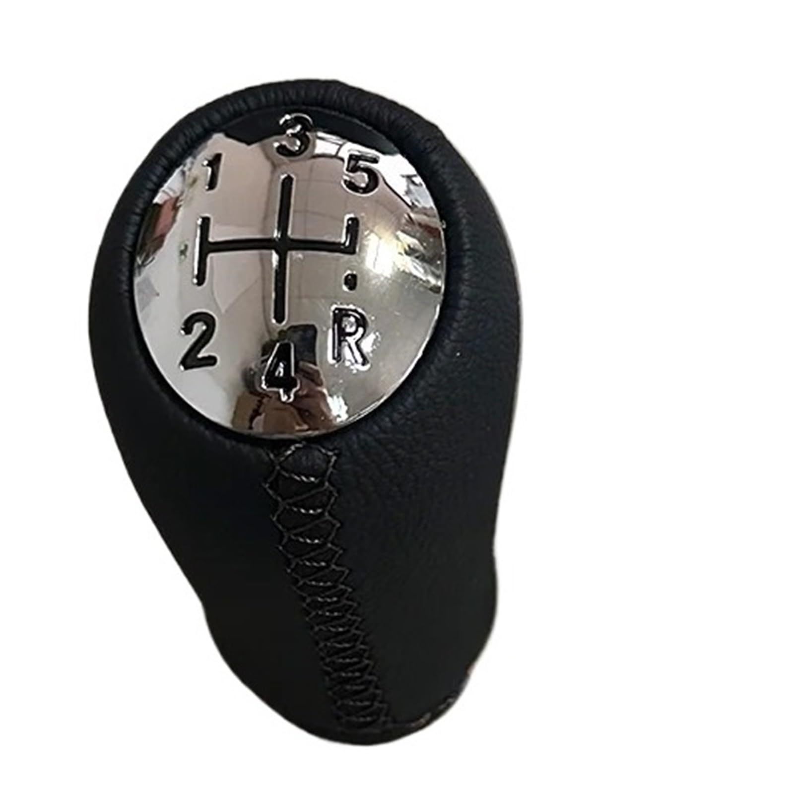 Vavgkdkpzb Black Shifter Lever Handle For Clio Iii 2005-2009 5 Speed Gear Shift Knob Stick Head Shifter Lever Handle(Black)