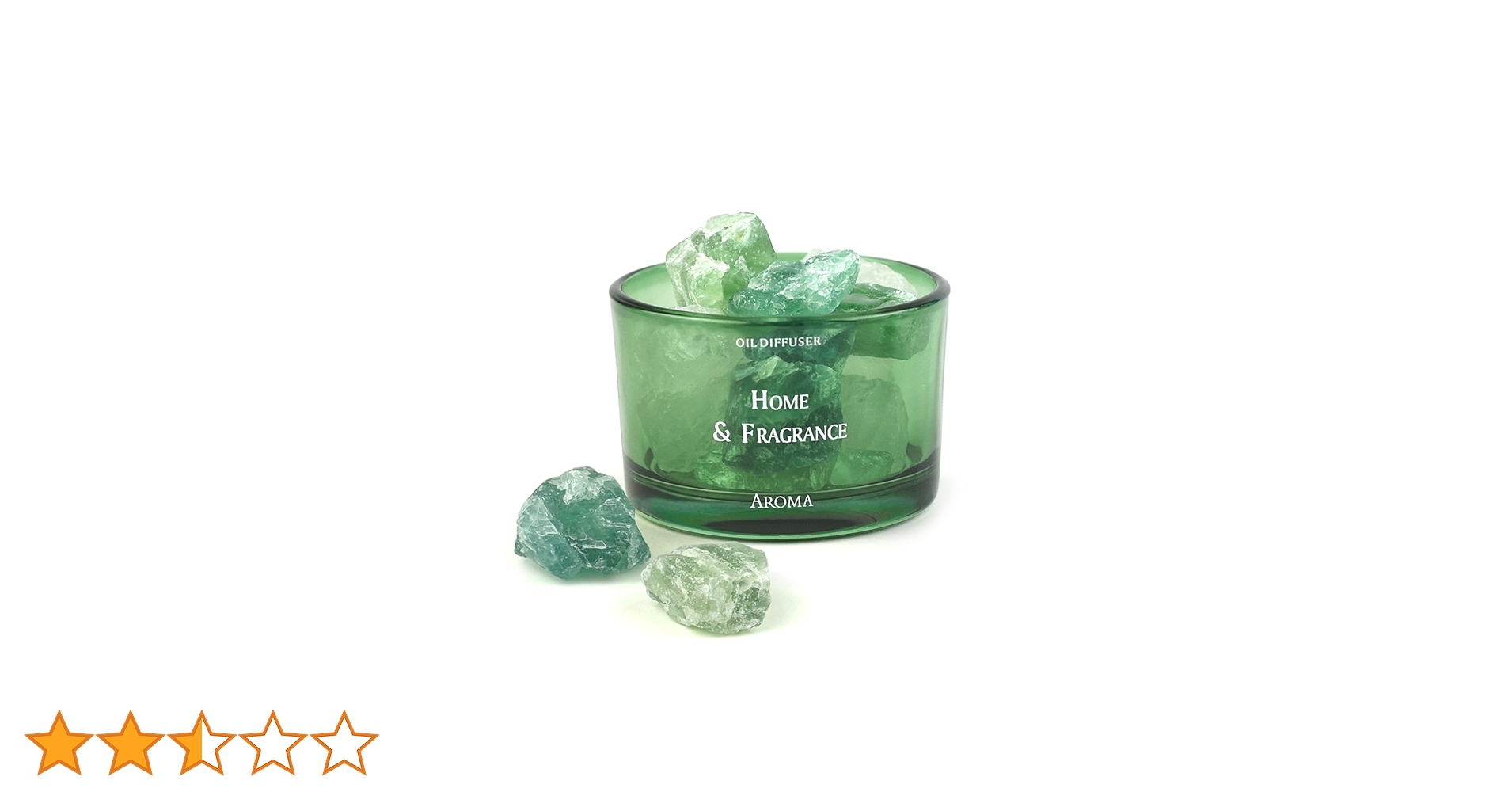 Amazon.co.jp: MABAHON アロマストーン 天然石+ガラス1本