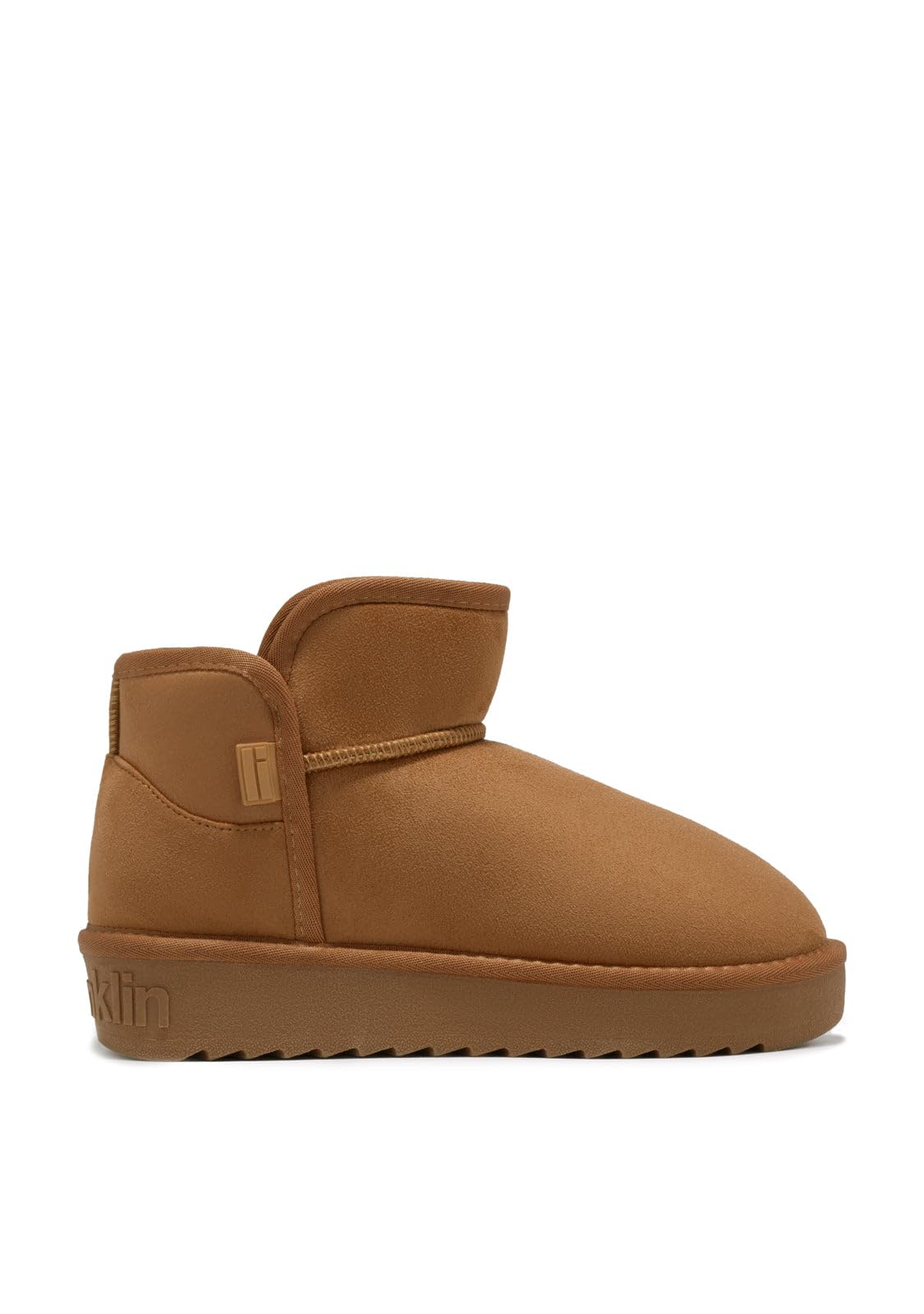 D.​Franklin Botas de Mujer Estilo Australianas Corte Bajo - Botas para Mujer - Moda casual - Talla (40) - Modelo nordic-​low-​basic