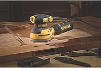 Vista 9 de DEWALT Lijadora orbital, herramienta lijadora de palma de 5 pulgadas, 12,000 OPM (DWE6421)