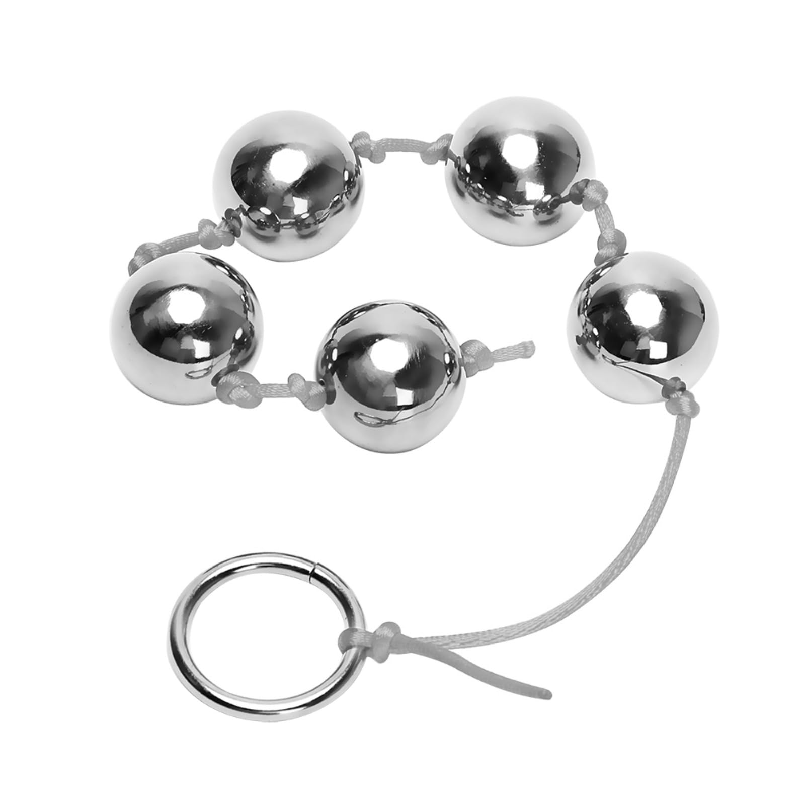Amazon.com: Anal Butt Plug Anal Plug 1.0 in Bolas Grandes Anillo De Mano  Anal Bead Cinco Bolas Anales De Metal De Acero Inoxidable Tapón A Tope :  Salud y Hogar