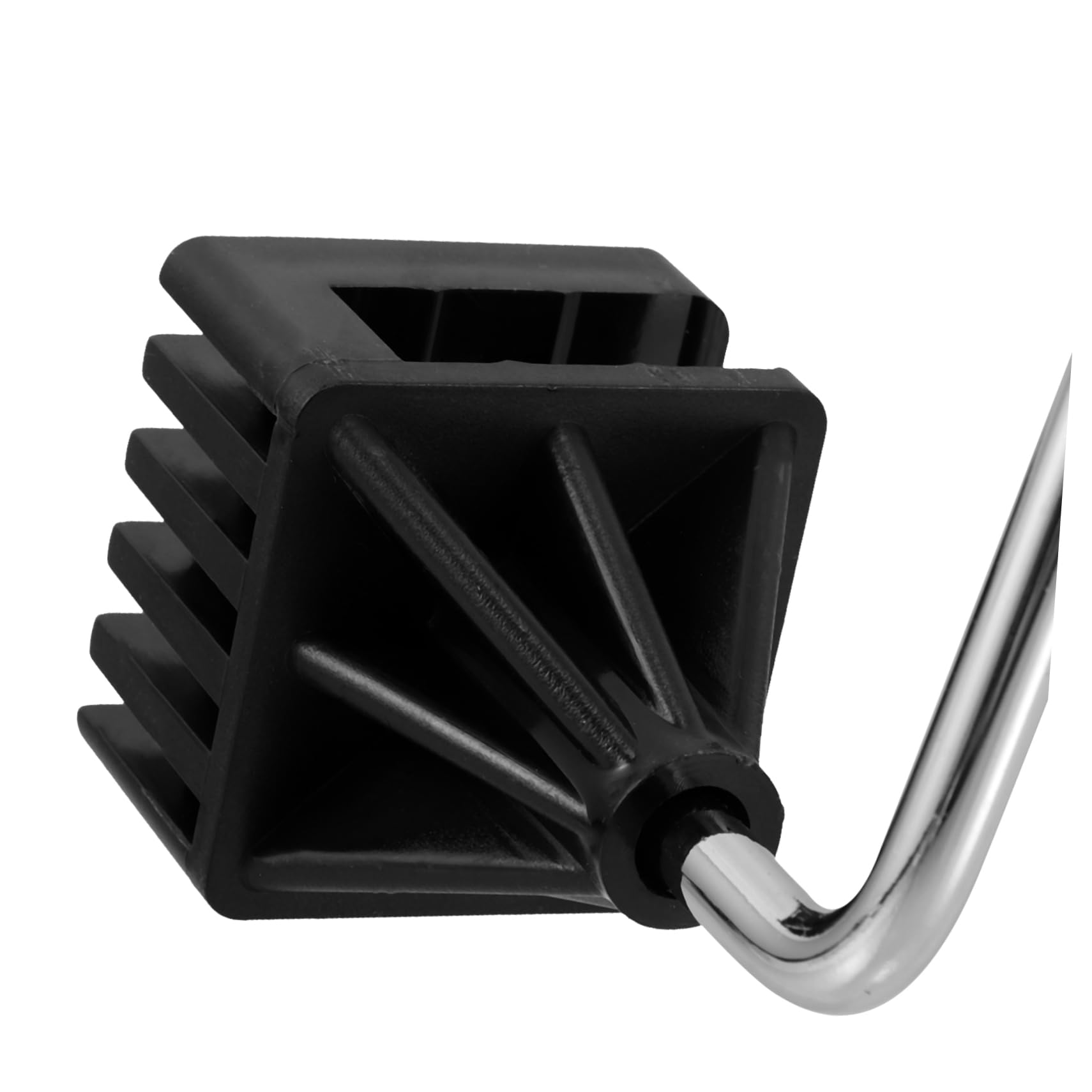Didiseaon Gruccia per Auto in Acciaio Inossidabile e Fibra di Carbonio, Porta Appendiabiti Portatile Installazione Facile, Adatta a Viaggi e Camicie e Giacche, Retrattile 40-52cm