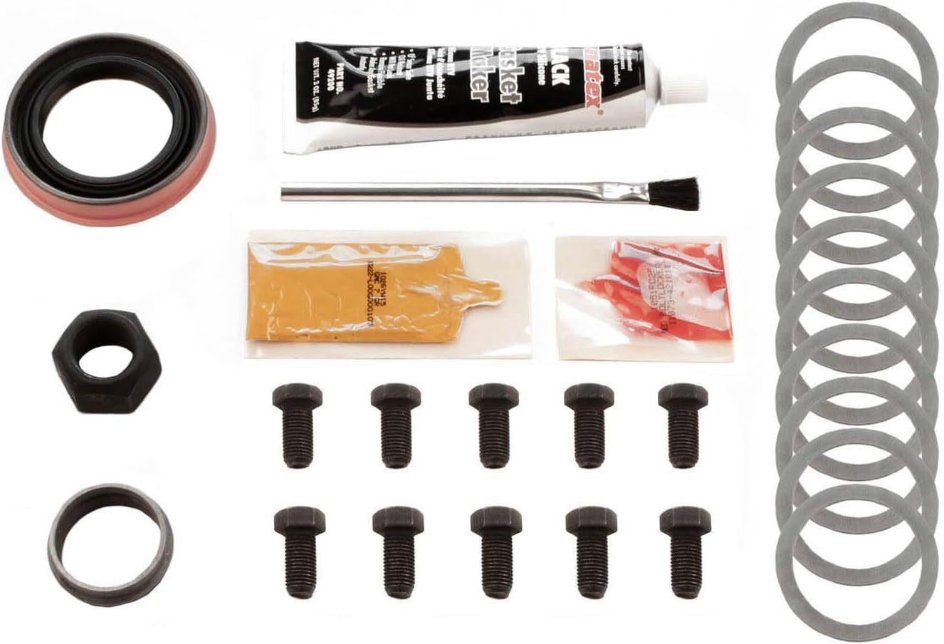 Motive Gear GM8.2IKFL Differential Gear Install Kit for GM 8.25" IFS Front, Fits GM/Chevrolet/GMC Trucks and SUVs (1998-2018), Replaces Ratech 153K, Yukon Gear and Axle MK GM8.25IFS-A