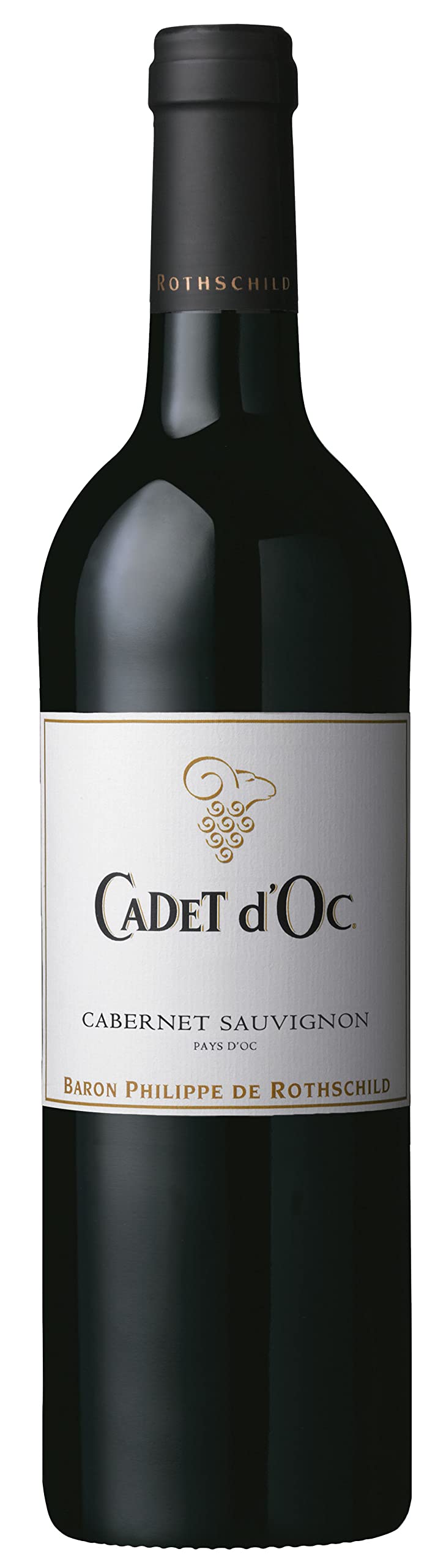Rothschild Baron Philippe de Rothschild Cadet d´Oc | Cabernet Sauvignon | Trockener Rotwein aus Frankreich (6x 0,75l)