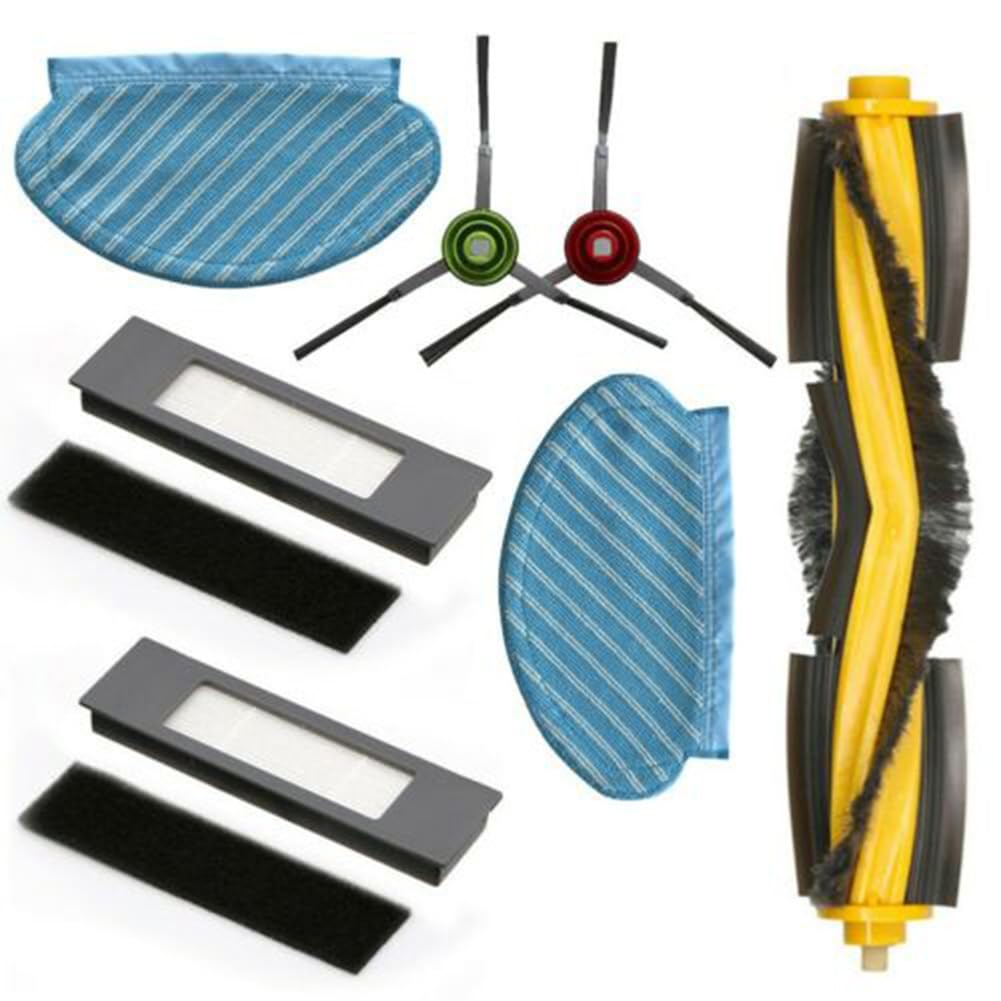 Kit Ricambi Per Ecovacs Deebot N10 E N10 Plus – 7 Pezzi: Spazzole E Filtri