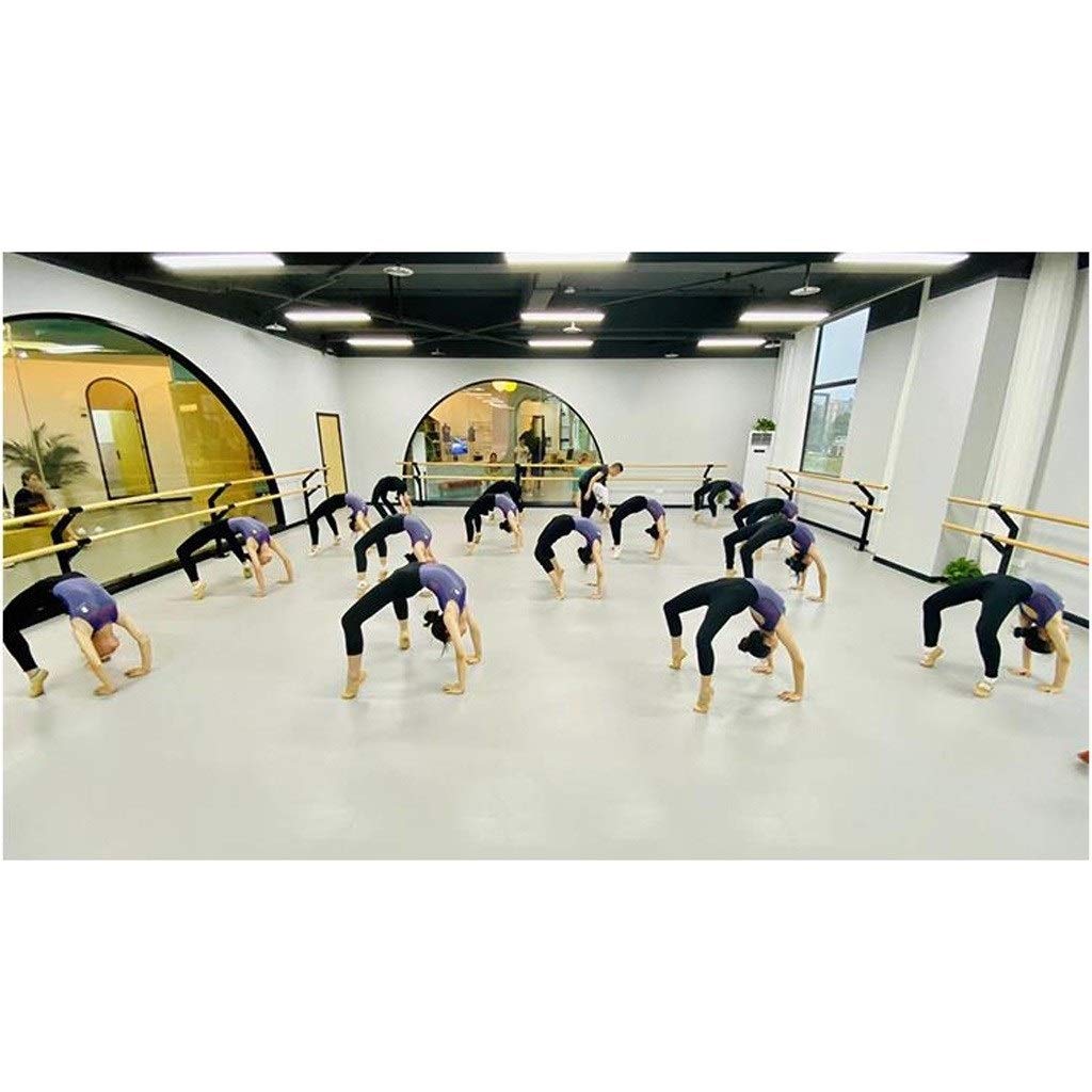 Dance Bar, Ballet Bar, Double Bar, Ballet Bar, Floor Fixed Classic Stretching for Home or Studio Exercise Equipment Bar for Children and Adults