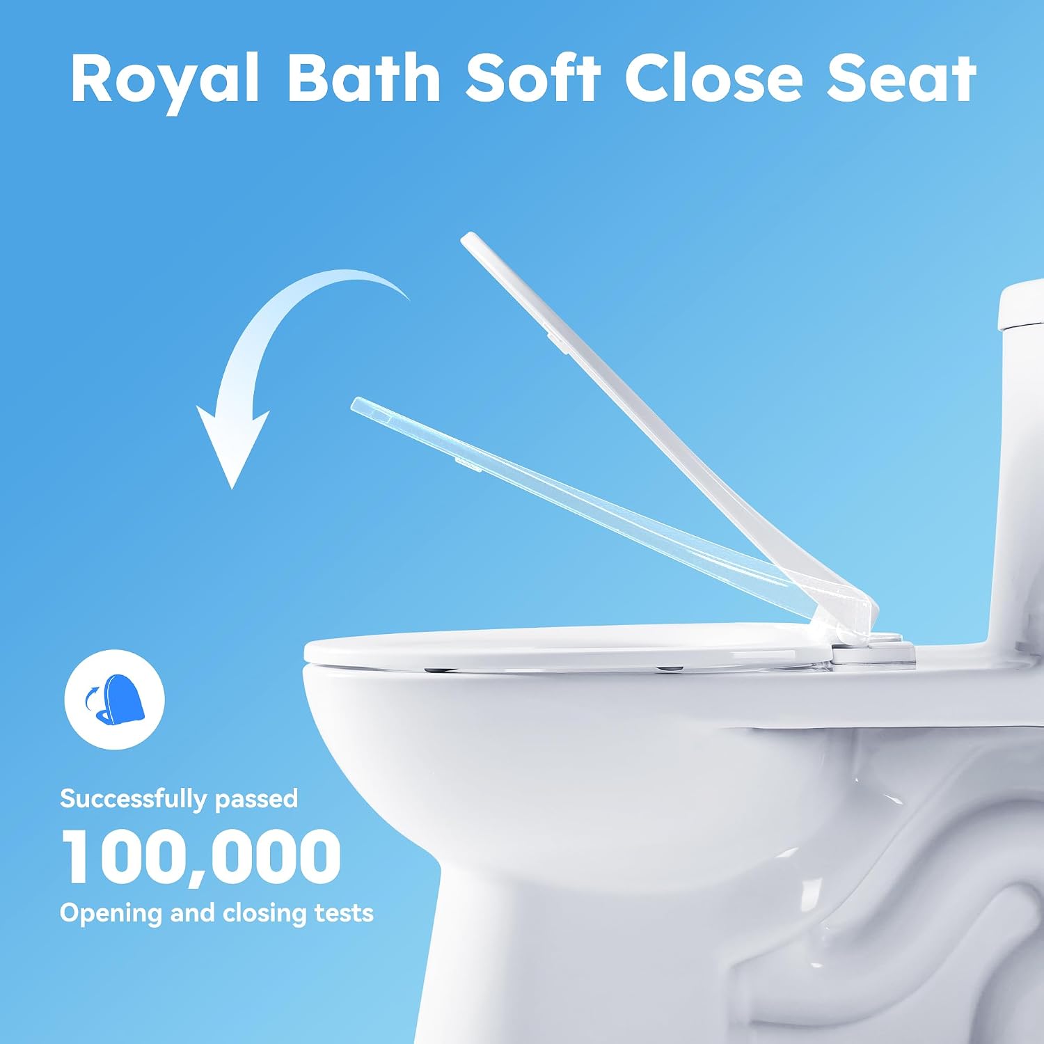 360° TSUNAMI Flush One-piece Toilet: 17.3" ADA Height, Nano Self-Cleaning, WaterSense/MAP/CUPC Certified, 0.8/1.28 Gal Dual Flush-Water saving, Elongated Bowl & Soft-Close Seat,12" Rough-In