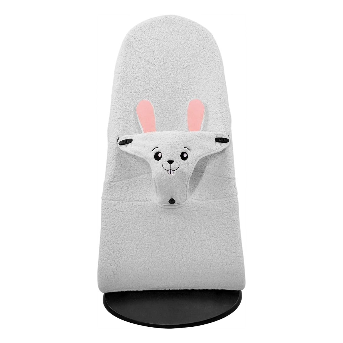 JYOKO Kids Bezug kompatibel mit Babybjorn Bliss, Balance, Soft (Kaninche, Polar Teddy)