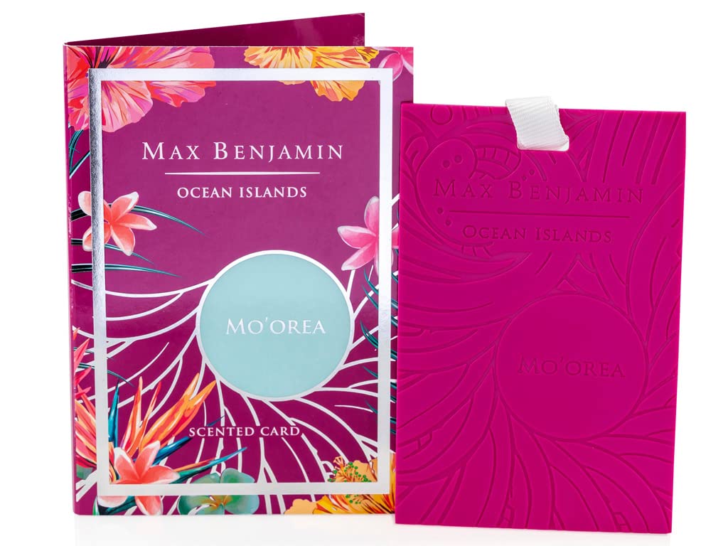 Max Benjamin Ocean Islands Moorea Scented Card