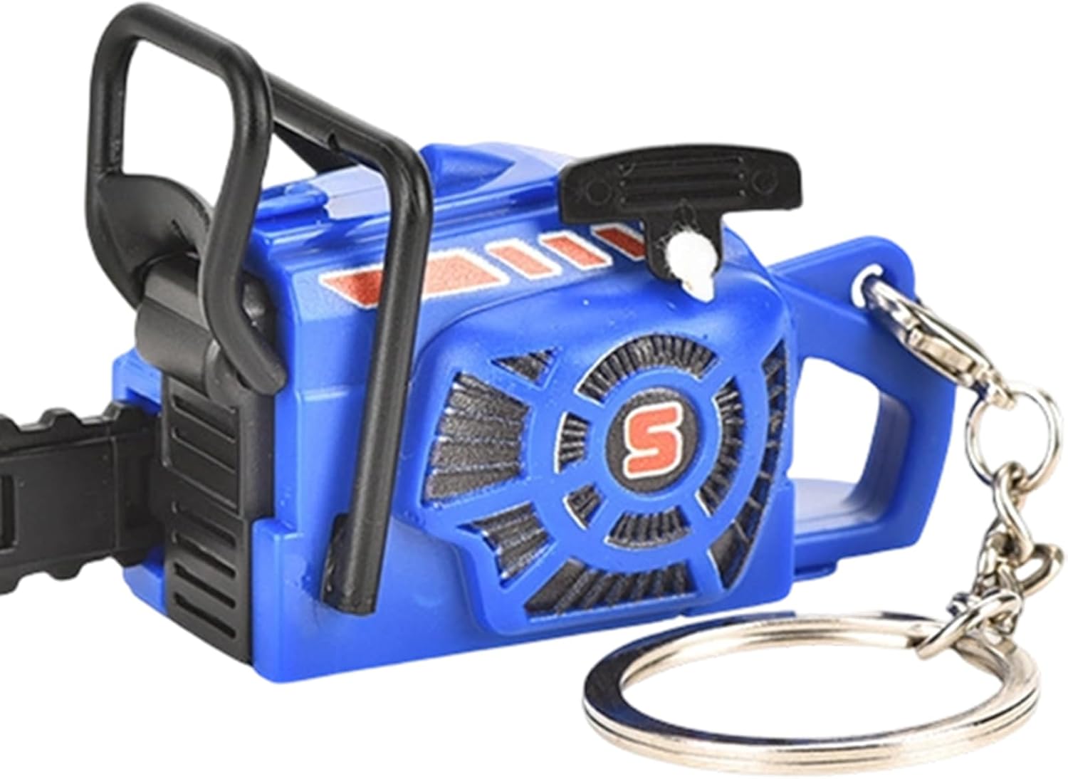 Mini Toy Chainsaw, Small Pendant Construction Tool, Fun Pretend Play Accessory, Portable Toy Chainsaw, for Men Boyfriend Boys Birthday Party Daily Travel Backpack Purse Wallet