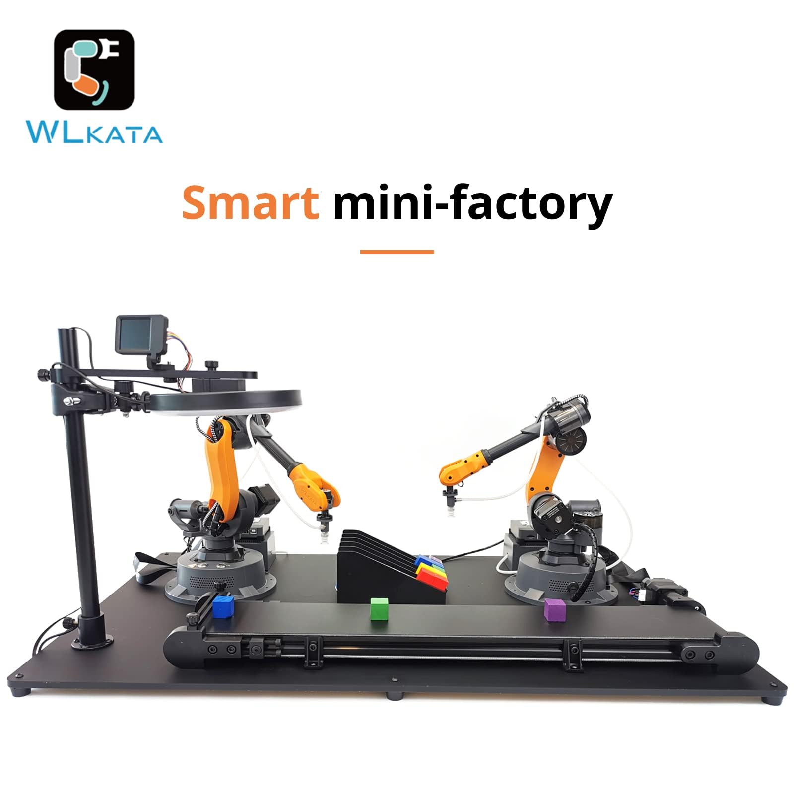 wlkata Set di nastri trasportatori per braccio robotico industriale Mirobot 6DoF Mini