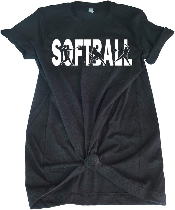 Softball Tee Shirt - Teen Girls Gift t-Shirt for Softball Player