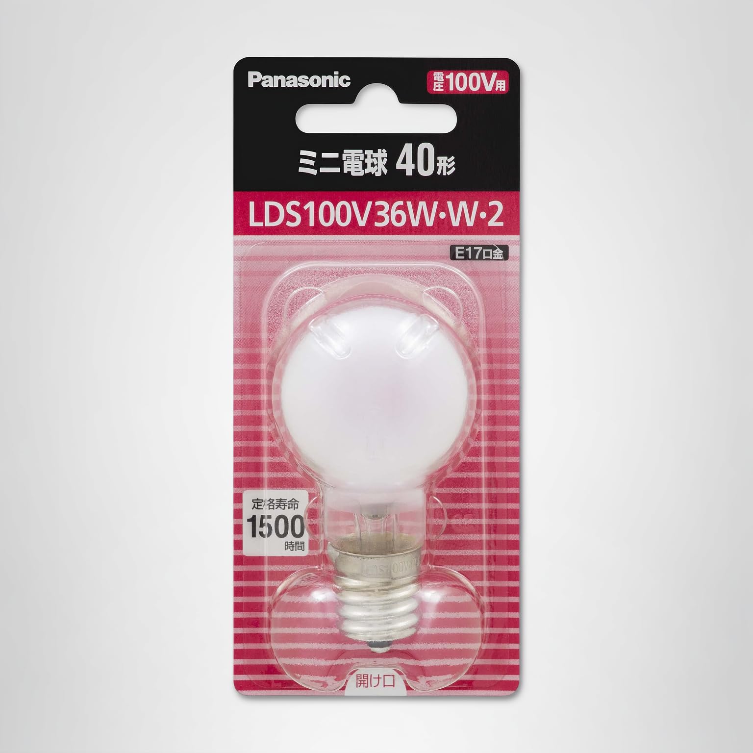 Amazon | パナソニック ミニ電球 アルゴンガス ミニクリプトン電球代替