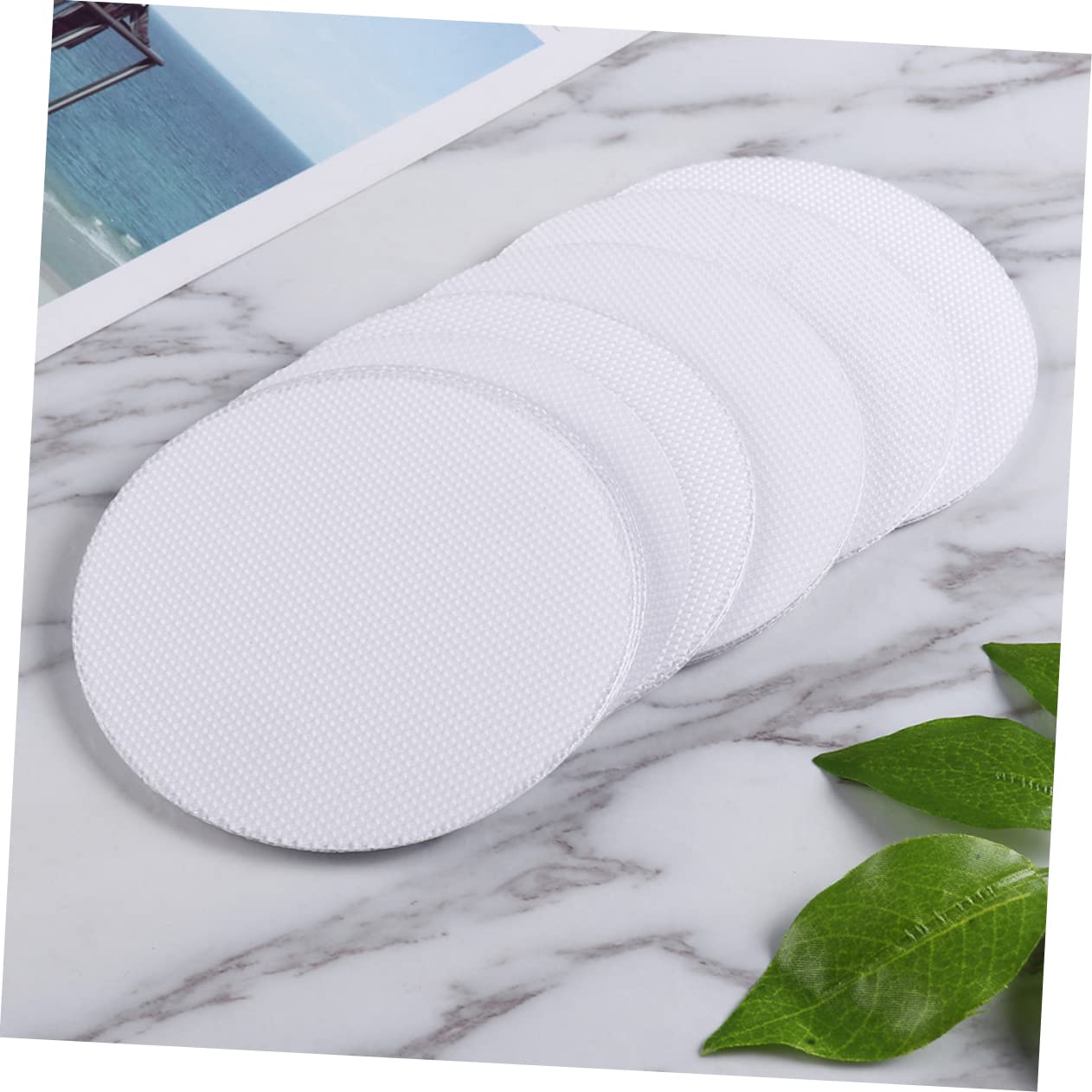 80piezas Pegatinas Antideslizantes Redondas De Peva para Baño Seguridad Ducha y Bañera Accesorios De Baño Efectivos y Fáciles De Aplicar