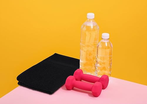 Miniatura 7 de Paquete de 24 toallas de salón negras de algodón a prueba de blanqueador, paquete de 24 toallas de pelo negro, toallas de mano de algodón negro a