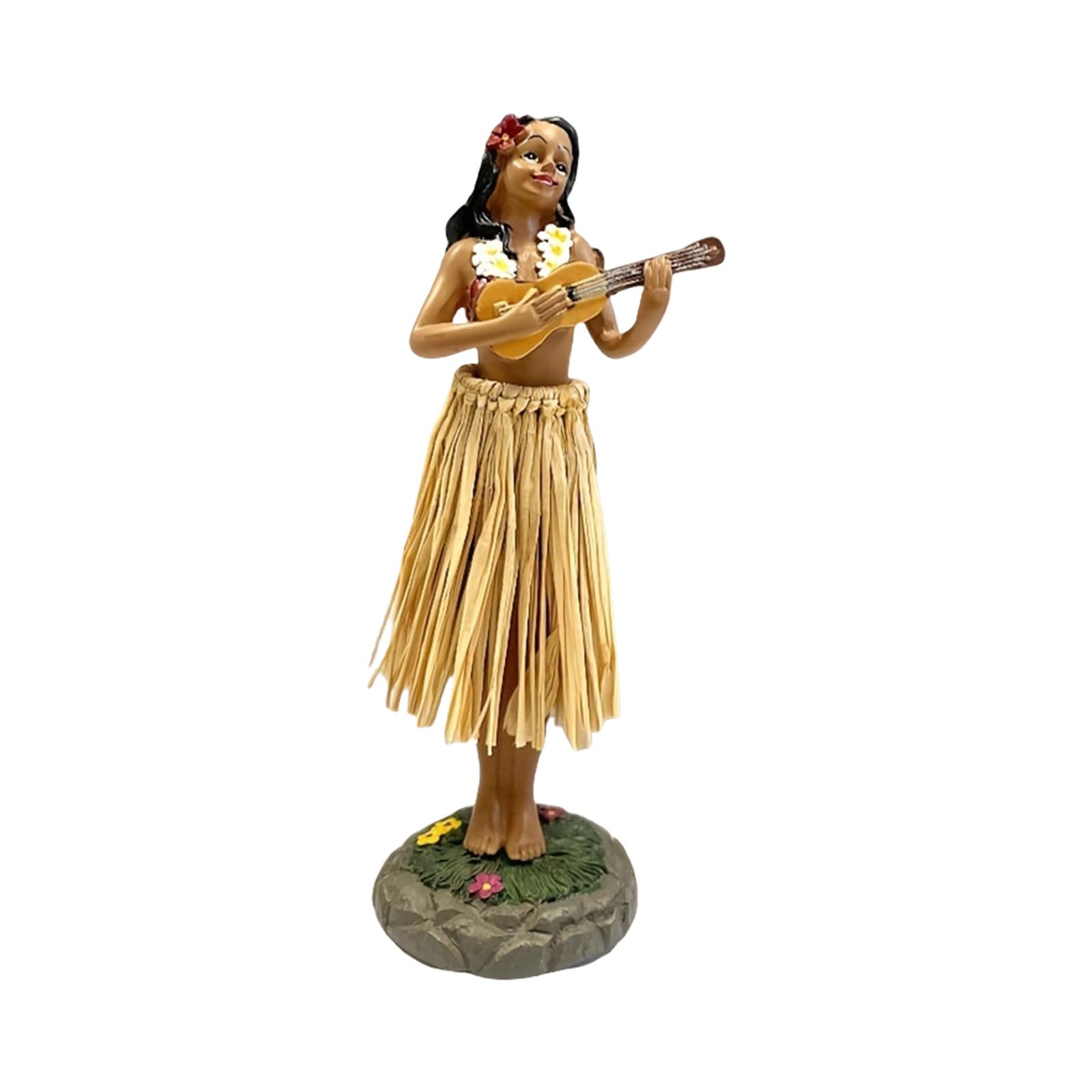 YROHGKPN African Dancing Girl Sculpture Resin Car Dashboard Decors for Home