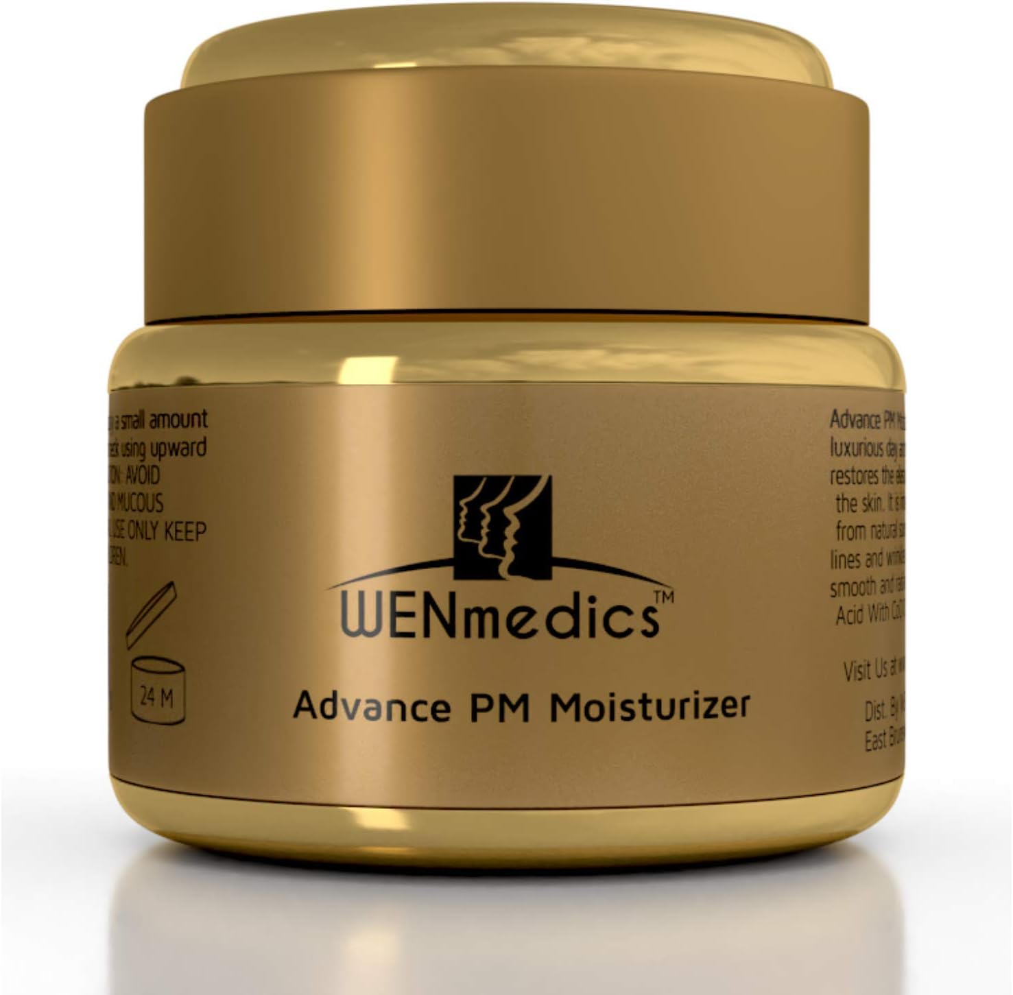 Peptide Face Moisturizer & Anti Aging Face Cream With Syn-col - Face Lotion & Moisturizer for Face - Hydrating & Tightening Facial Moisturizer For Mature Dry Sensitive Skin Advance PM