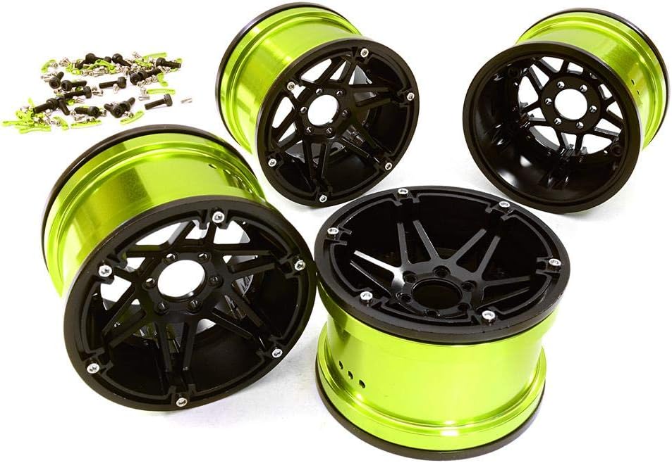 Integy Machined 6 Spoke 2.2 6-Bolt Type Wheels for 1/10 Scale Rock Crawler W=43mm