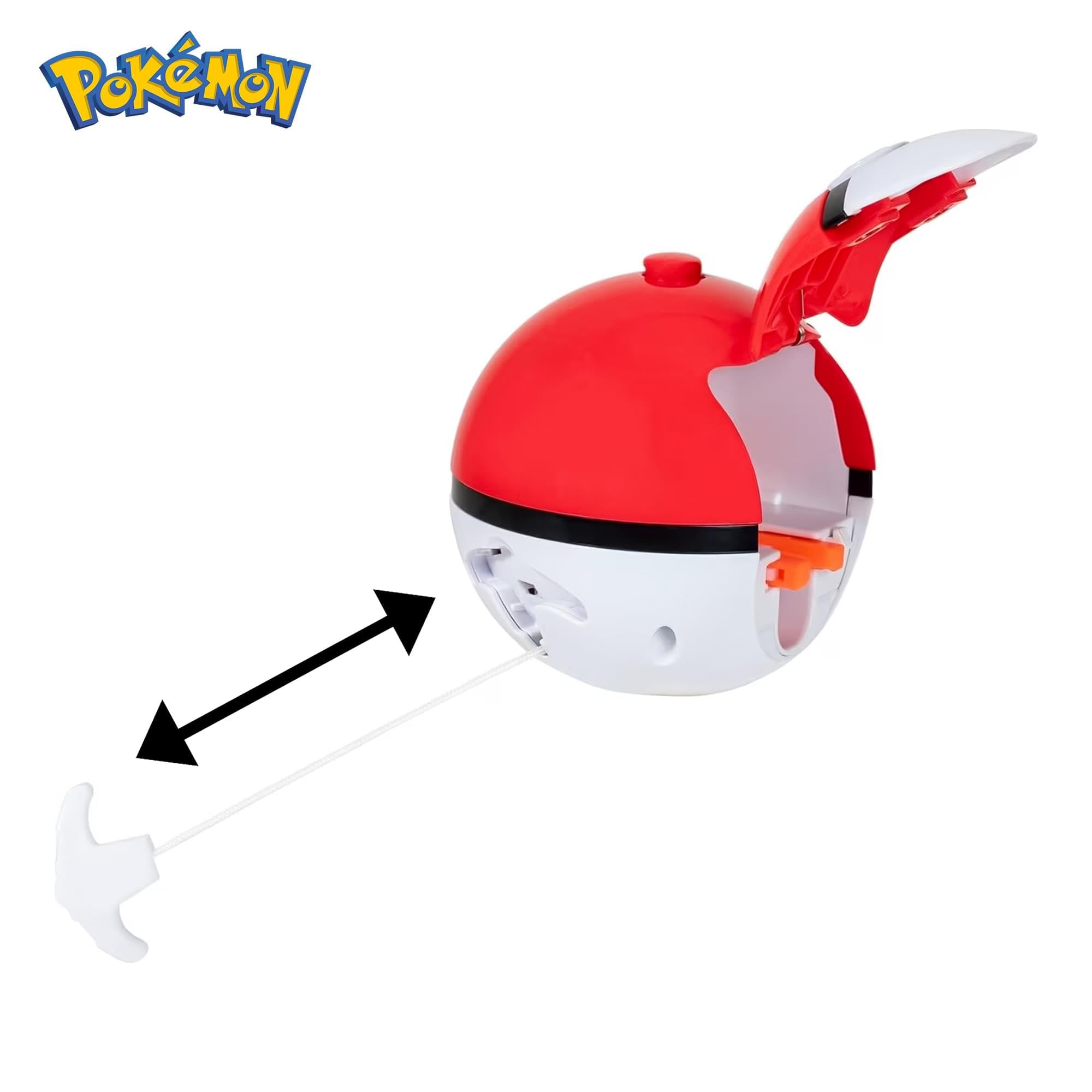 Pokémon Pack de toupies de Combat Évoli Toupie de Combat avec Lanceur de toupie Poké Ball