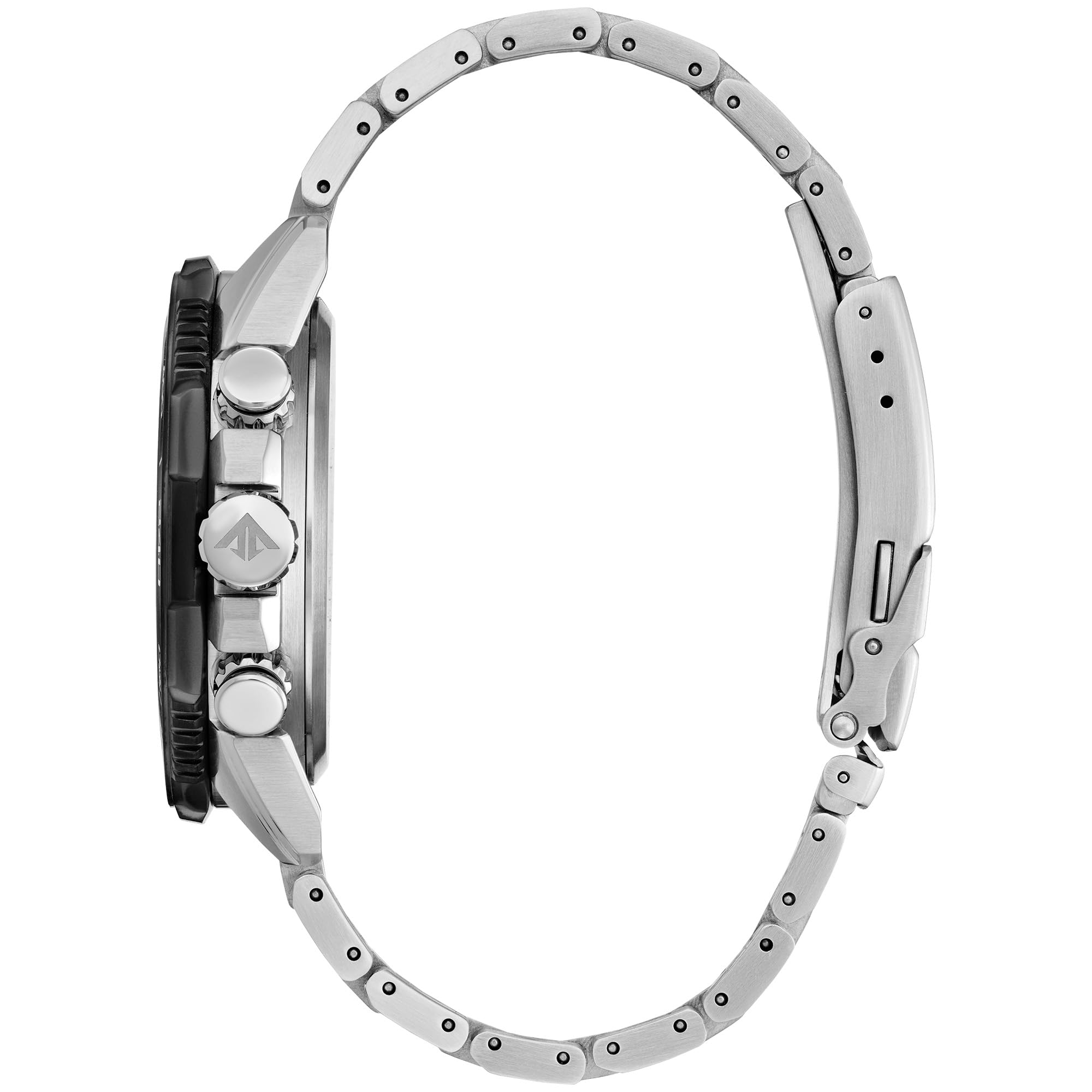 Citizen - Reloj analógico de Cuarzo con Correa de Acero Inoxidable CB5034-58L, Plata y Azul, Moderno, Plata y Azul, Moderno