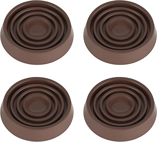 Miniatura 30 de Posavasos para Muebles, Copas de Ruedas de Goma de 1.5X1.5 Pulgadas, Almohadillas Antideslizantes para Muebles, Agarraderas Antideslizantes