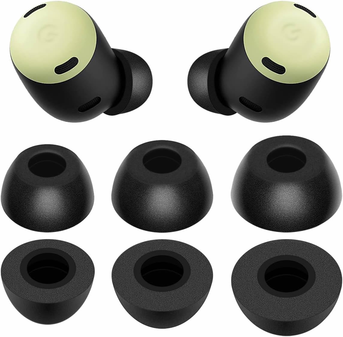 Amazon.com: IiEXCEL Memory Foam Compatible with Pixel Buds Pro Ear Tips