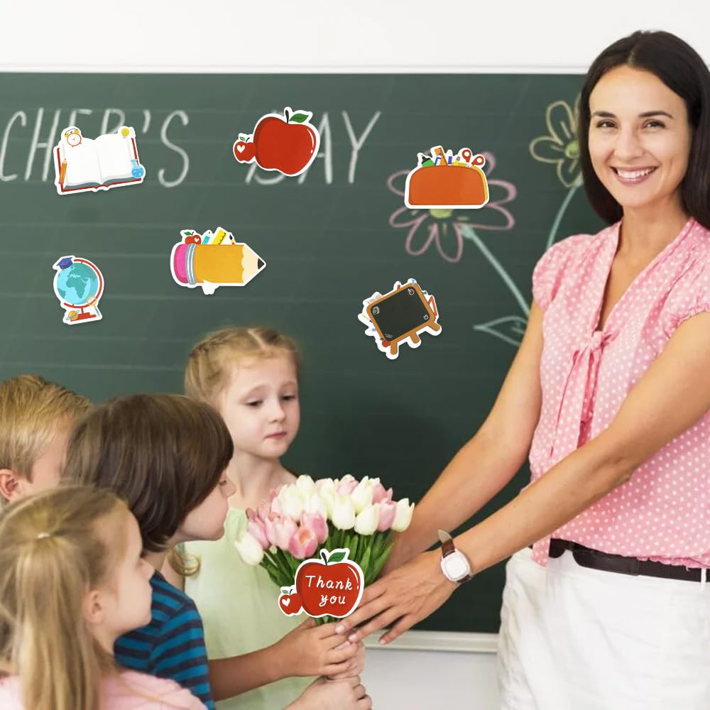Haftnotizen, Notizblöcke, Schulbedarf für Kinder, Lehrer-Must-Haves, niedlich, selbstklebend, Bürobedarf, Lehrer-Post-It-Notizen für Büro, Schreibtisch, Tafel, Scrapbook, 6 Blöcke (Lehrer