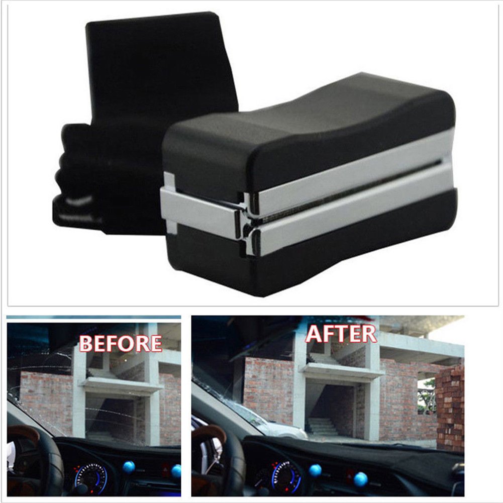 Misszhang-US Reusable Universal Car Windshield Wiper Blade Refurbish Grinding Repair Tool Kit