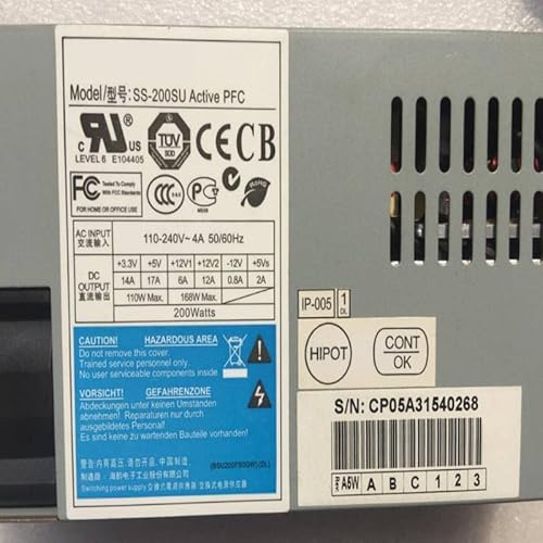 Almost PSU For 80plus Bronze Small 1U 200W スイッチング電源 SS-200SU