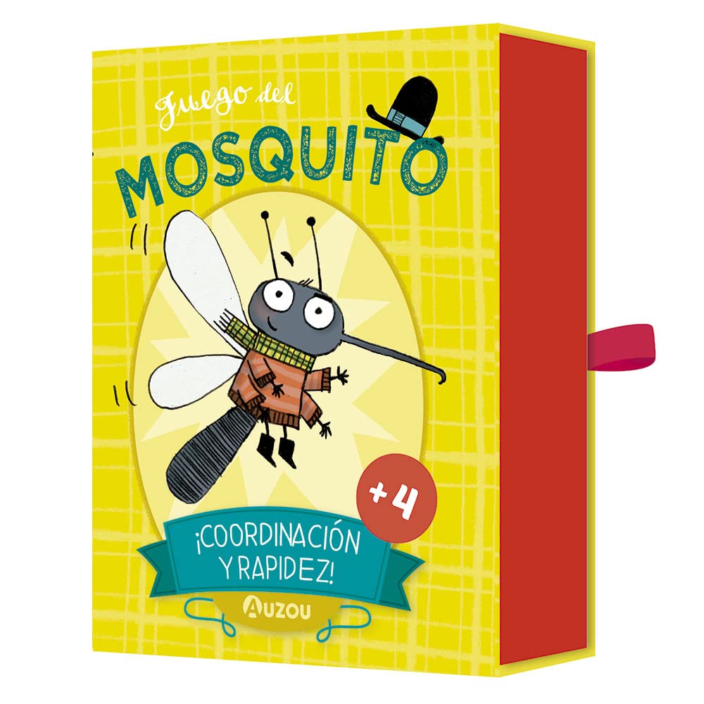 AUZOU XOU-9509114 Mosquito Card Game, Multicoloured