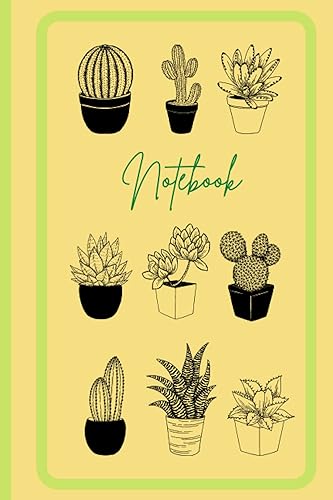Succulents Notebook Libreta con Plantas Suculentas