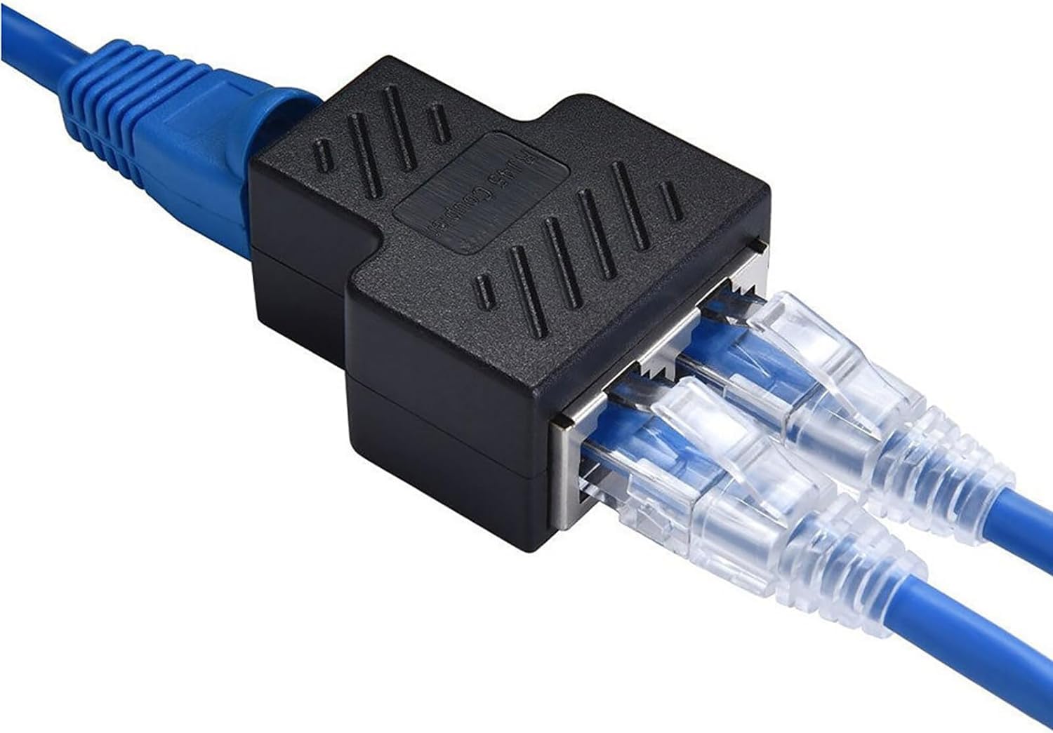 Coverzone 2 Portlu Splitter, Çift LAN Kablosu, Ethernet Bölücü